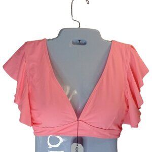 Women's Sporlike Swimsuit Bikini Top Size S NWT (Top Only) (Pictured)
